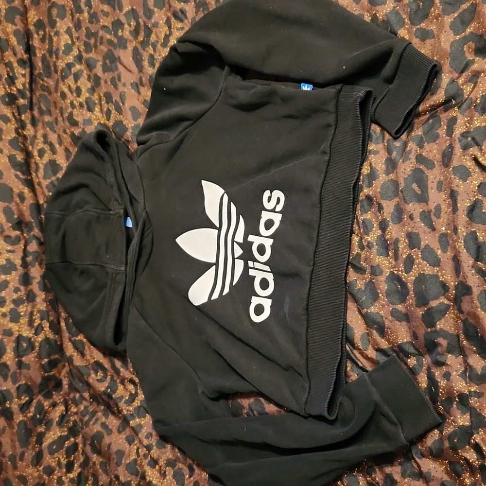 Adidas cropped hoodie